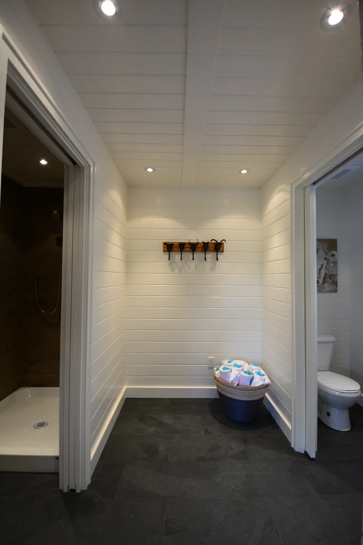 Pool House — Interior Corridor