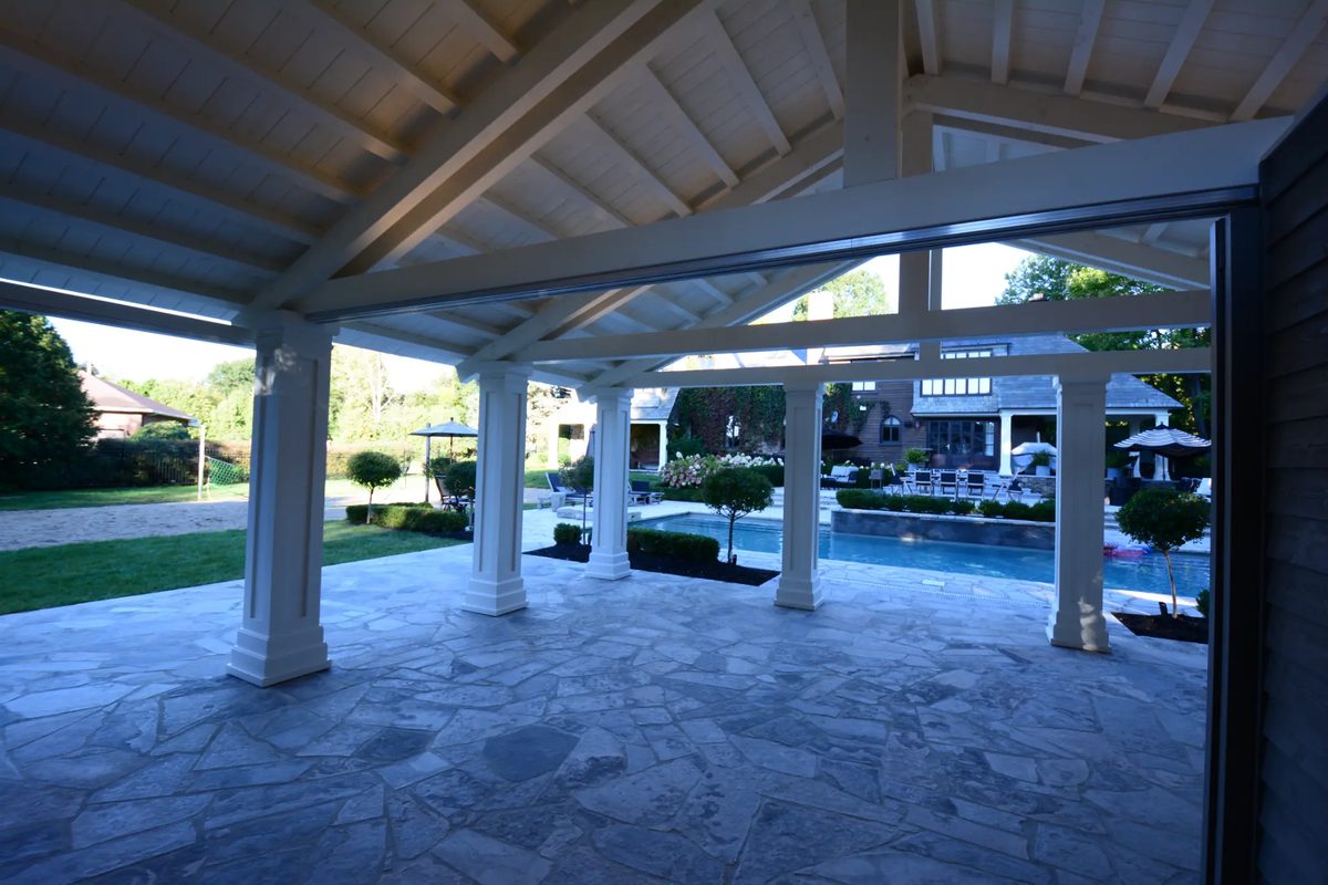 Pool House — Covered Patio